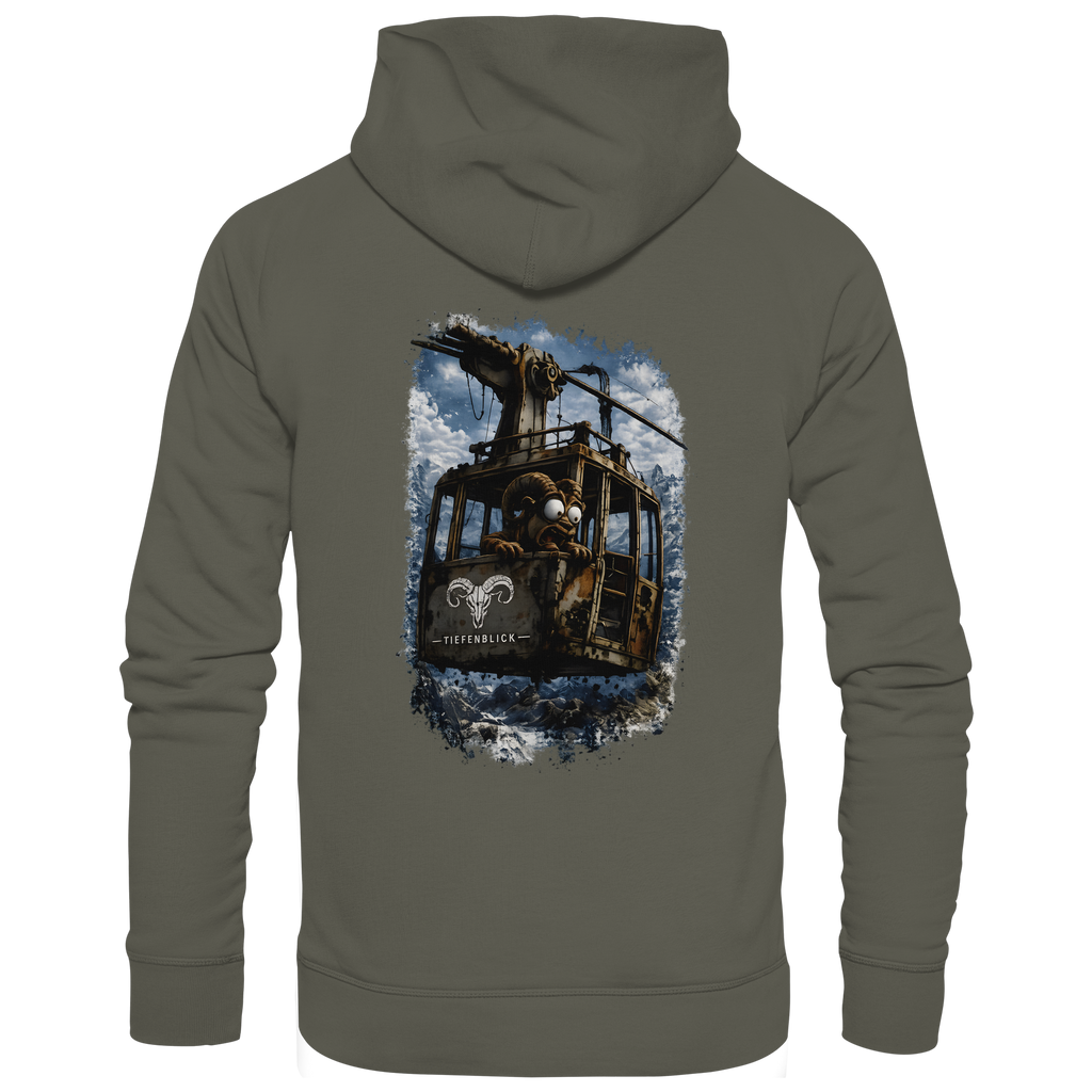 Tiefenblick Gondel Adrenalin Fun - Organic Hoodie