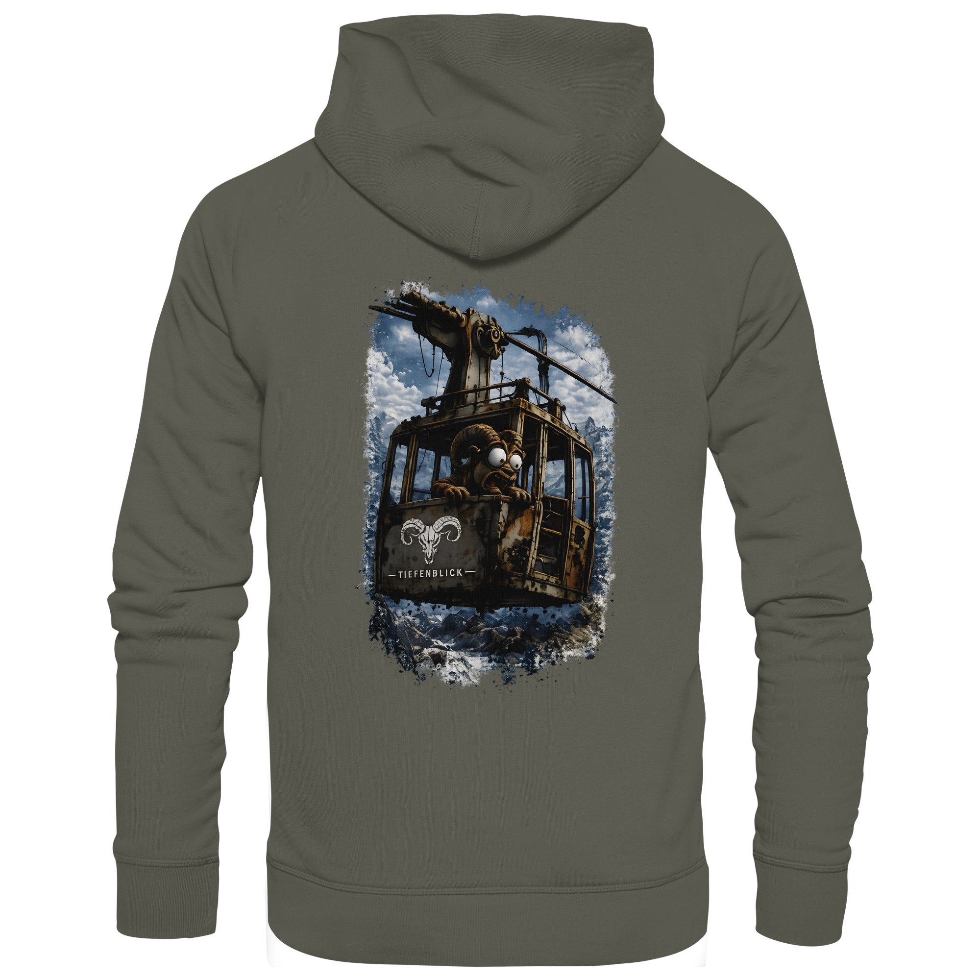 Tiefenblick Gondel Adrenalin Fun - Organic Hoodie