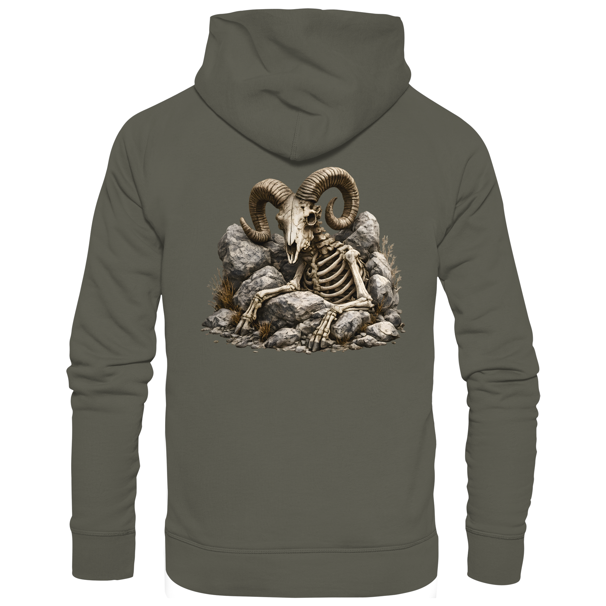 Tiefenblick Skelett Fun  - Organic Hoodie