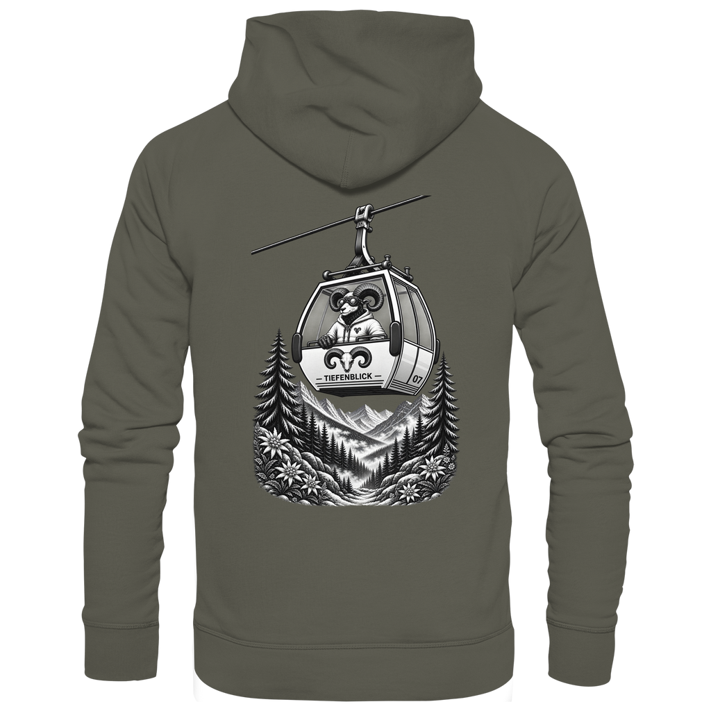 Tiefenblick Gondel Fun  - Organic Hoodie