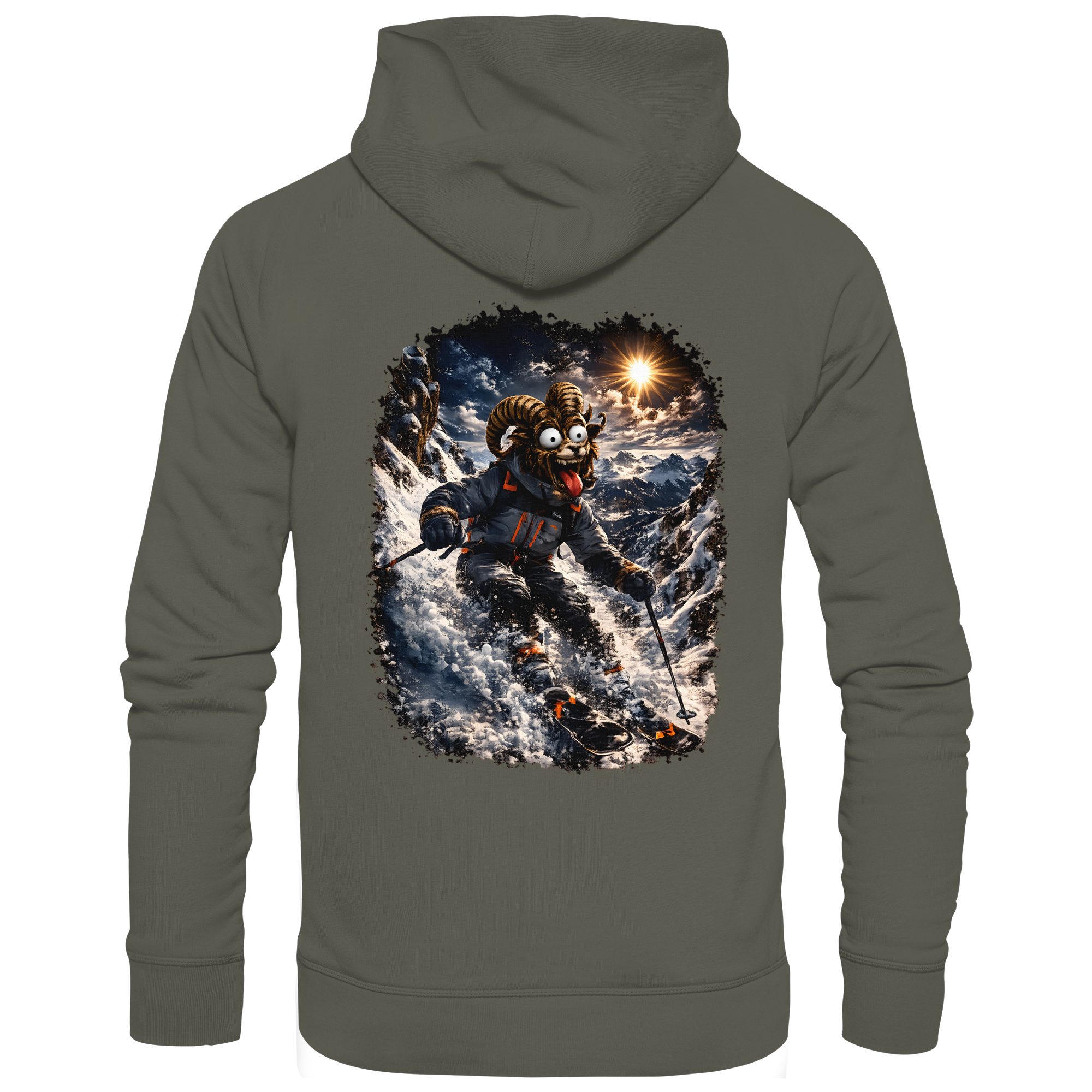 Tiefenblick Ski - Organic Hoodie