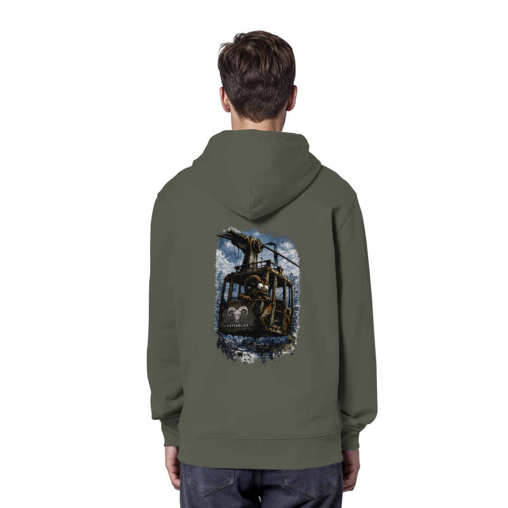 Tiefenblick Gondel Adrenalin Fun - Organic Hoodie
