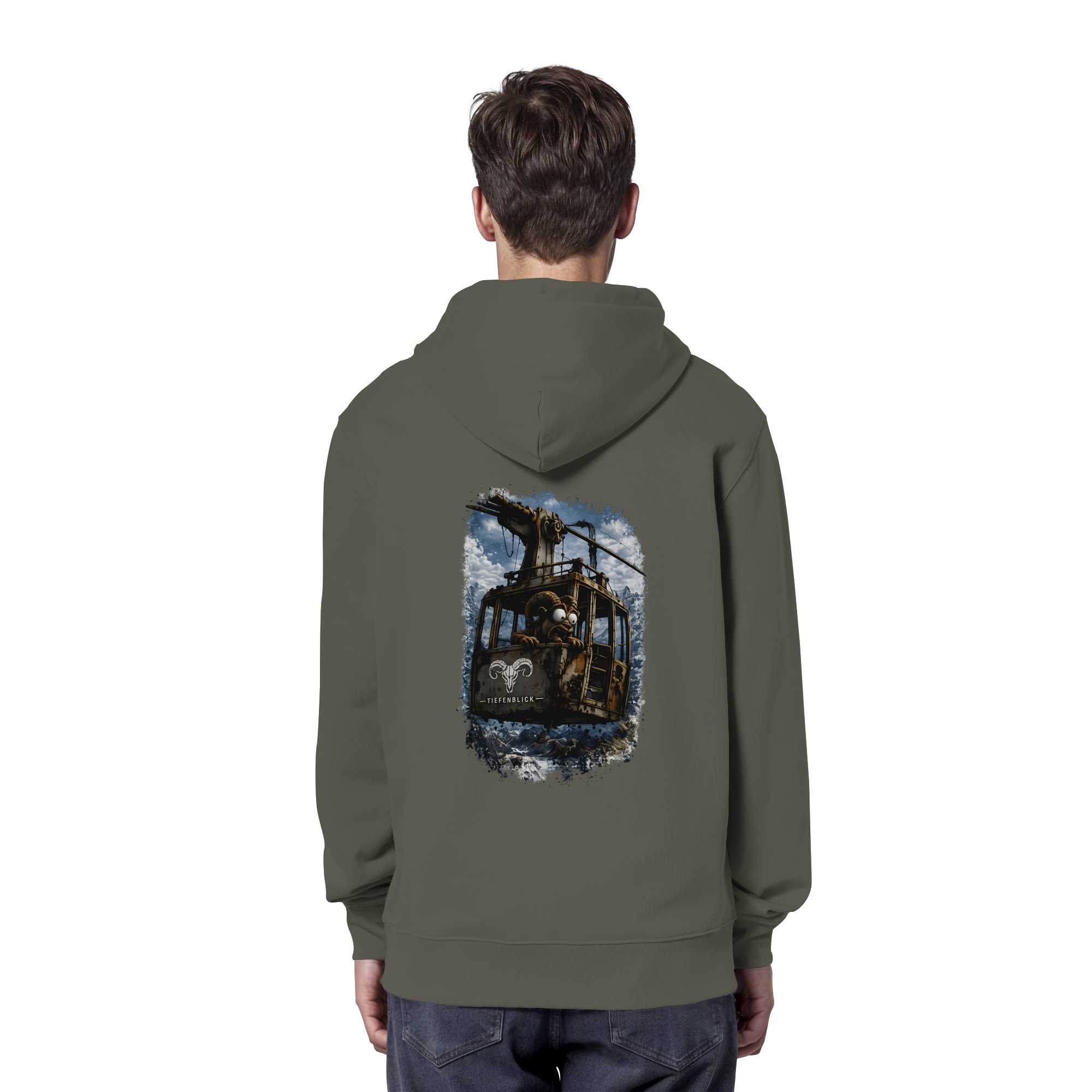 Tiefenblick Gondel Adrenalin Fun - Organic Hoodie