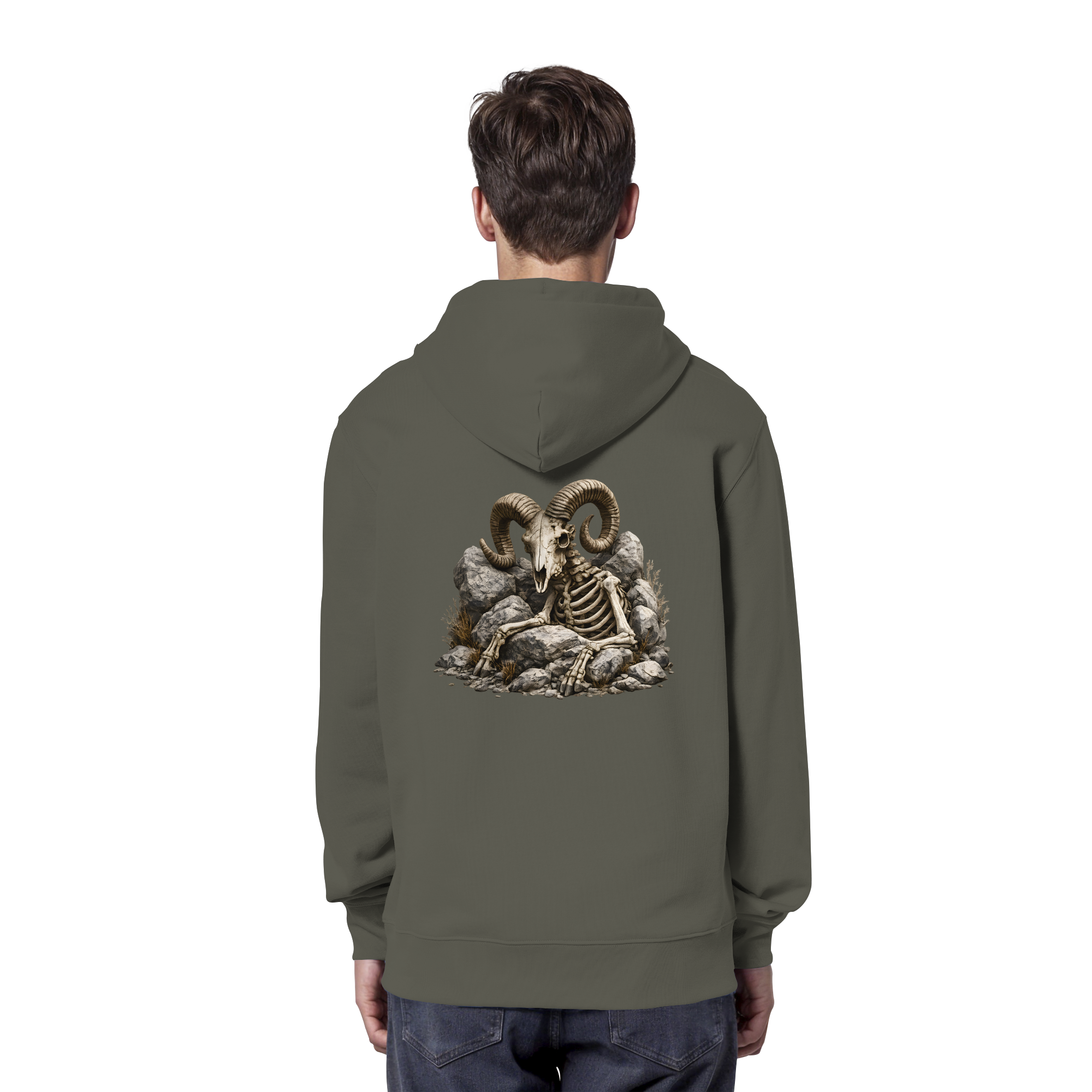Tiefenblick Skelett Fun  - Organic Hoodie
