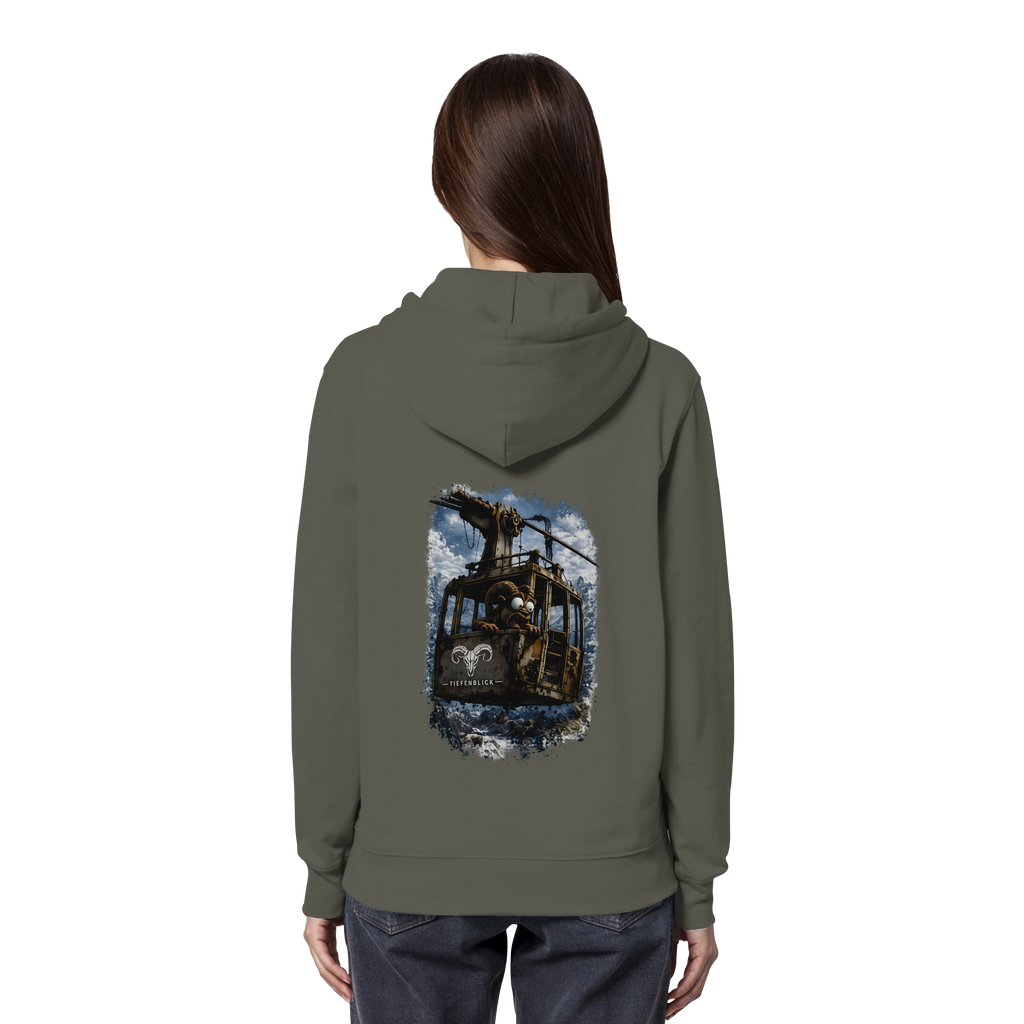 Tiefenblick Gondel Adrenalin Fun - Organic Hoodie
