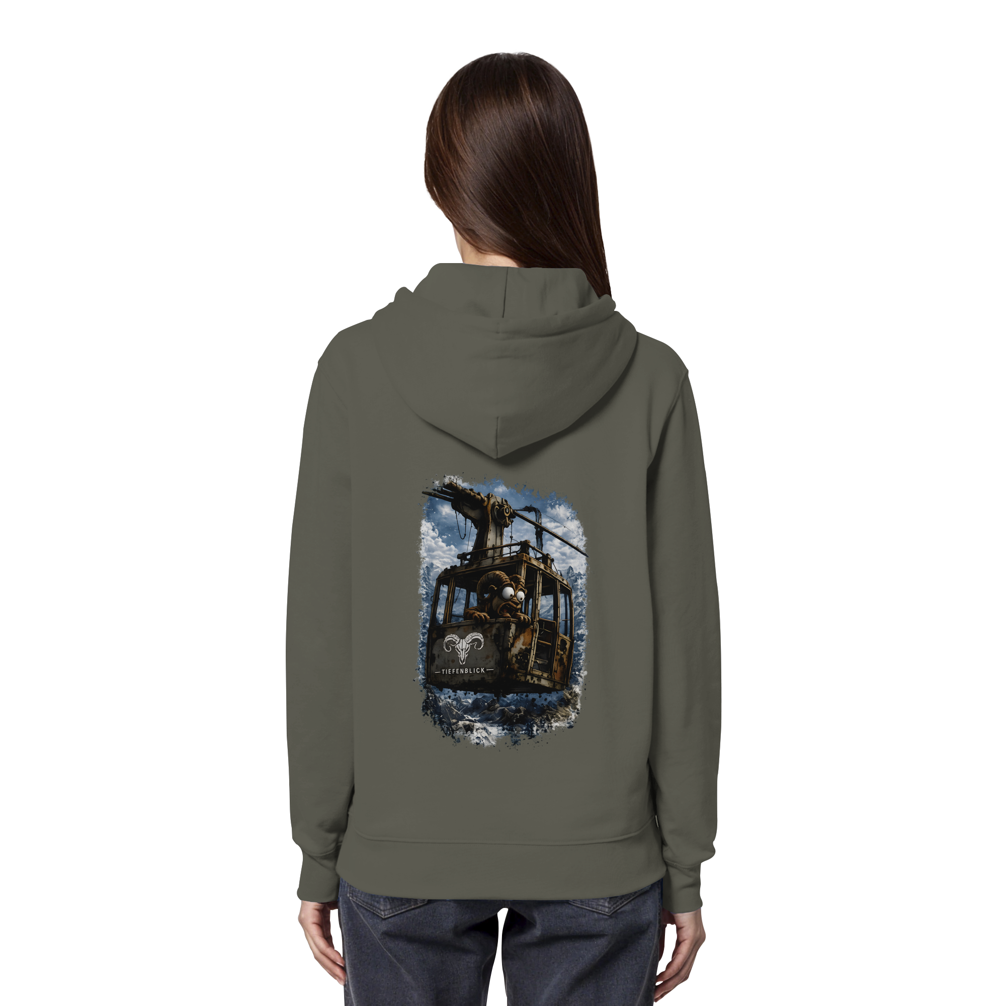 Tiefenblick Gondel Adrenalin Fun - Organic Hoodie