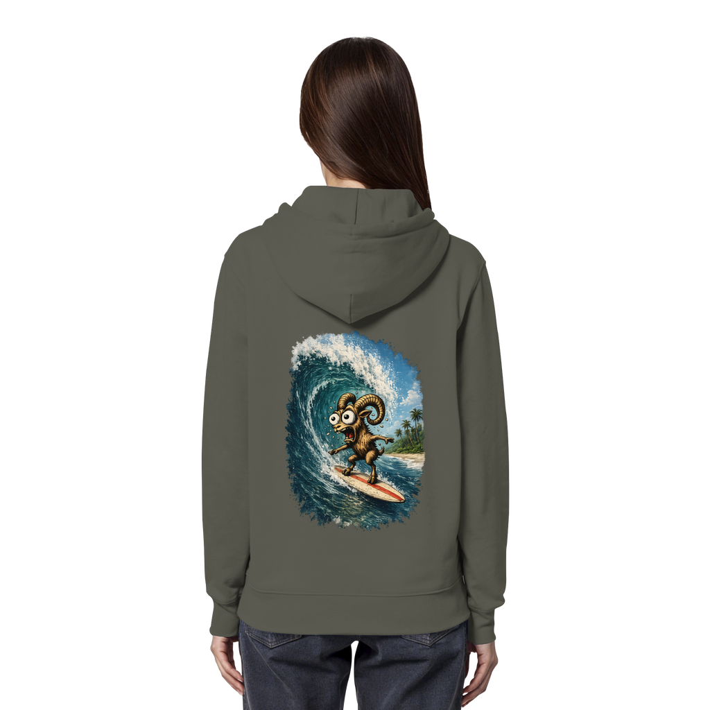 Tiefenblick Urlaub Fun  - Organic Hoodie