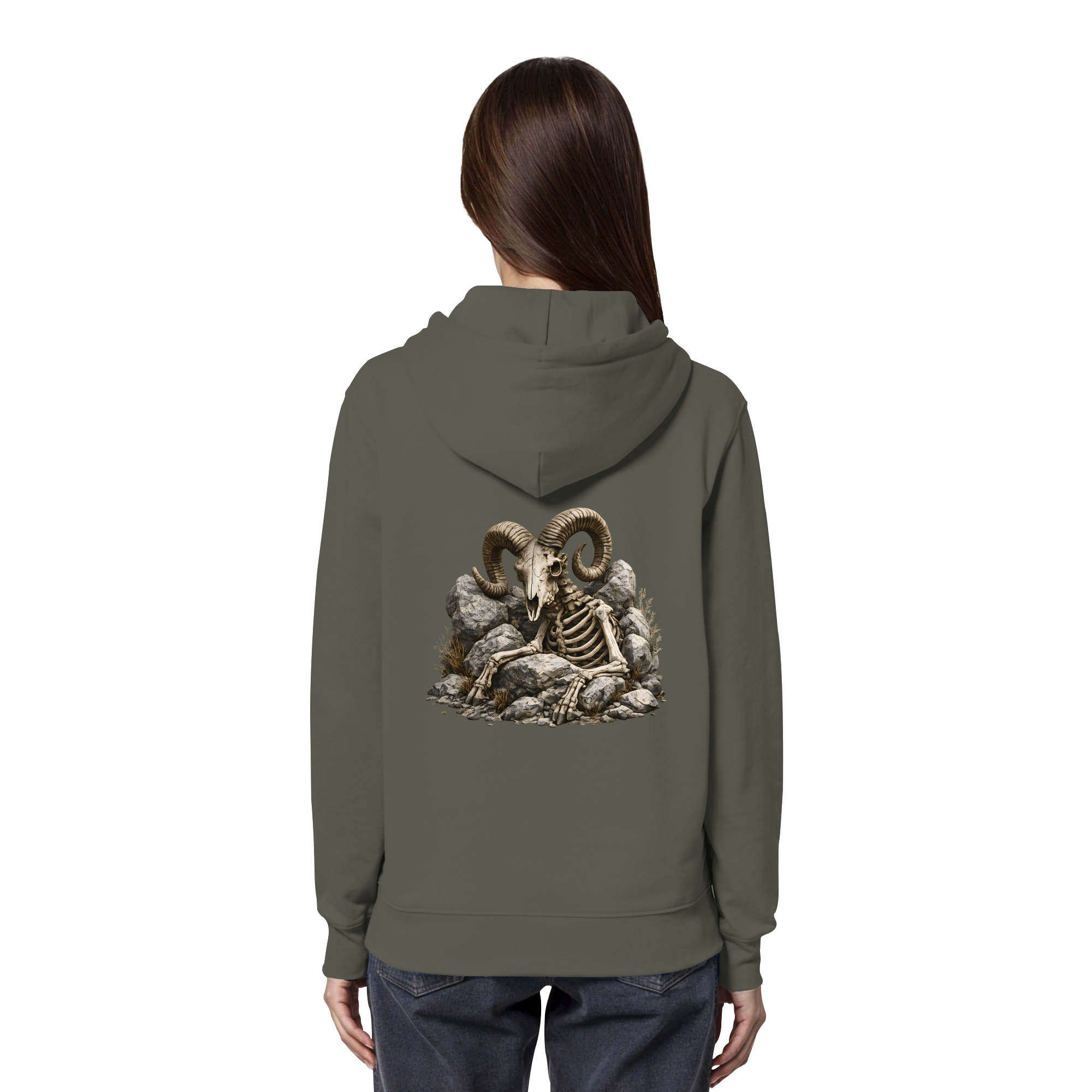 Tiefenblick Skelett Fun  - Organic Hoodie