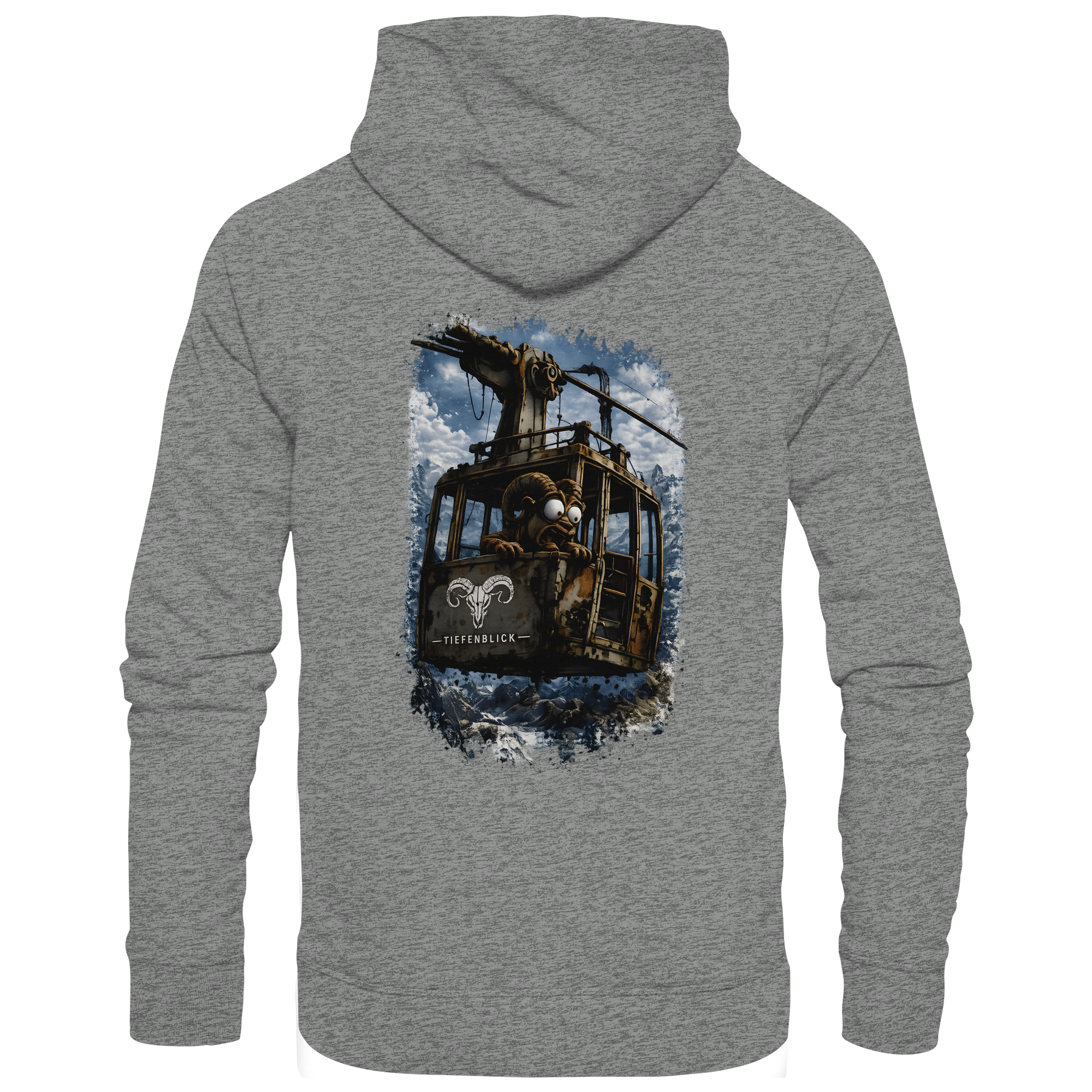 Tiefenblick Gondel Adrenalin Fun - Organic Hoodie