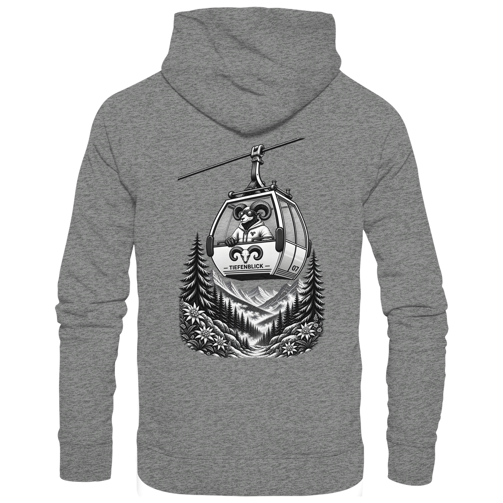 Tiefenblick Gondel Fun  - Organic Hoodie