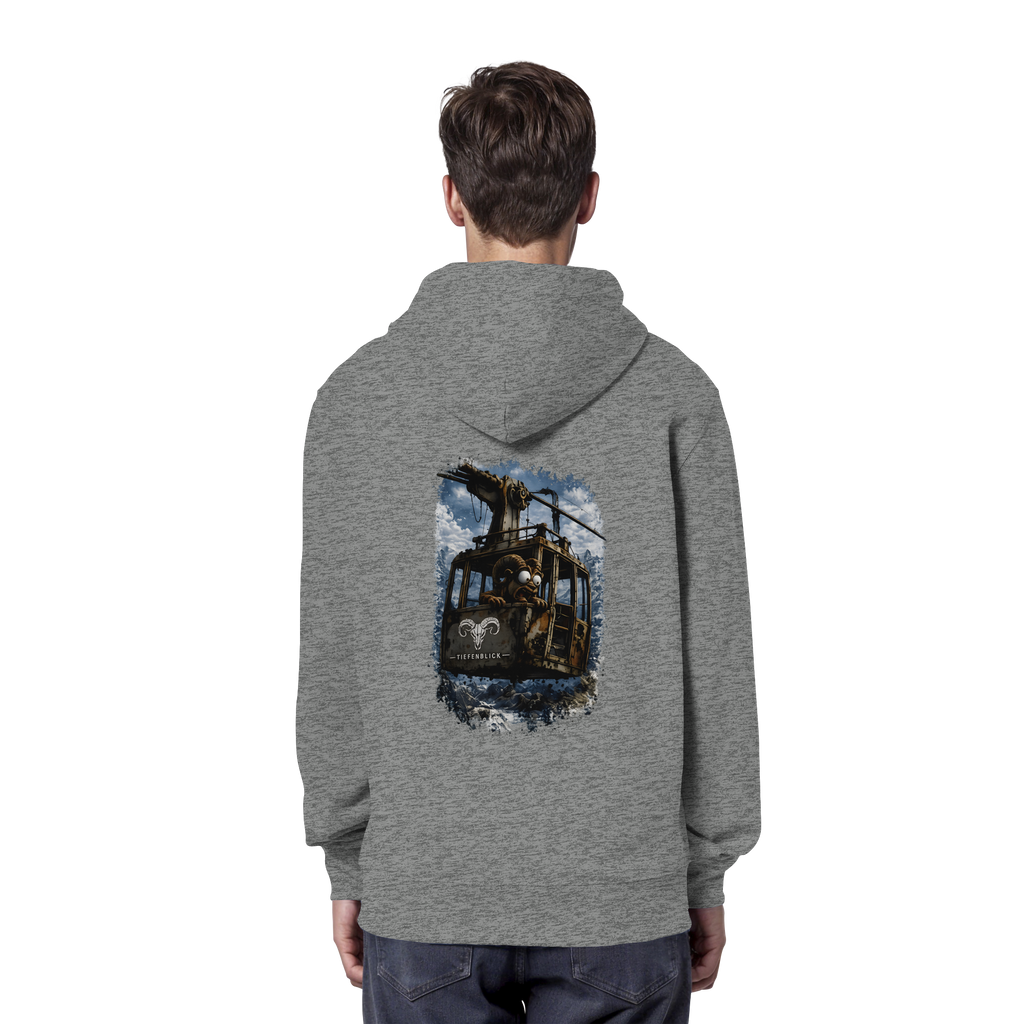 Tiefenblick Gondel Adrenalin Fun - Organic Hoodie