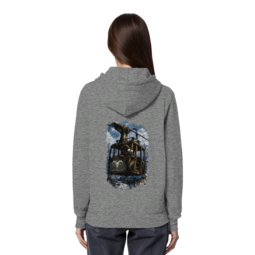 Tiefenblick Gondel Adrenalin Fun - Organic Hoodie