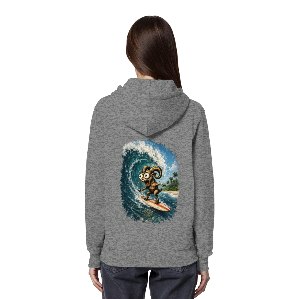 Tiefenblick Urlaub Fun  - Organic Hoodie
