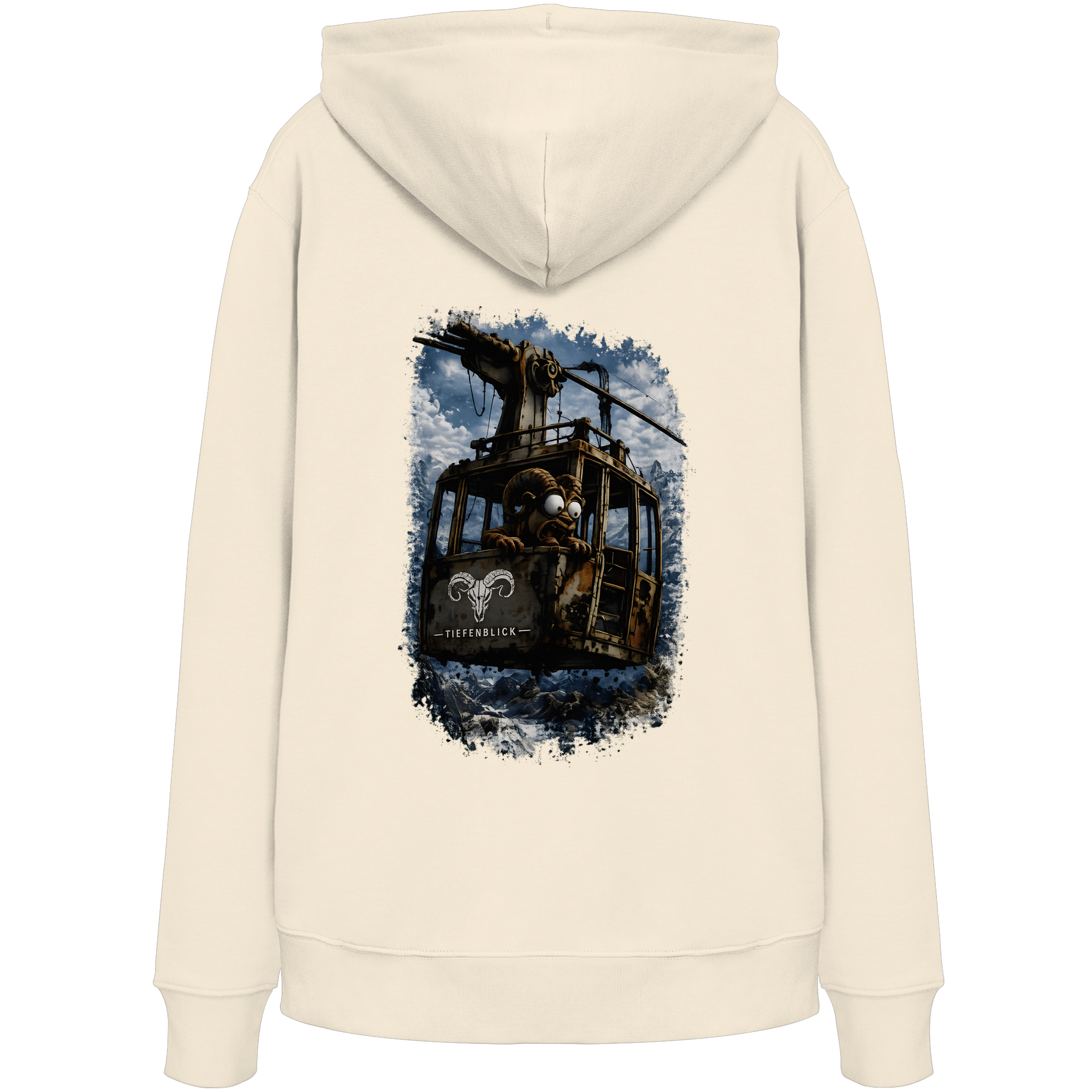 Tiefenblick Gondel Adrenalin Fun - Organic Hoodie
