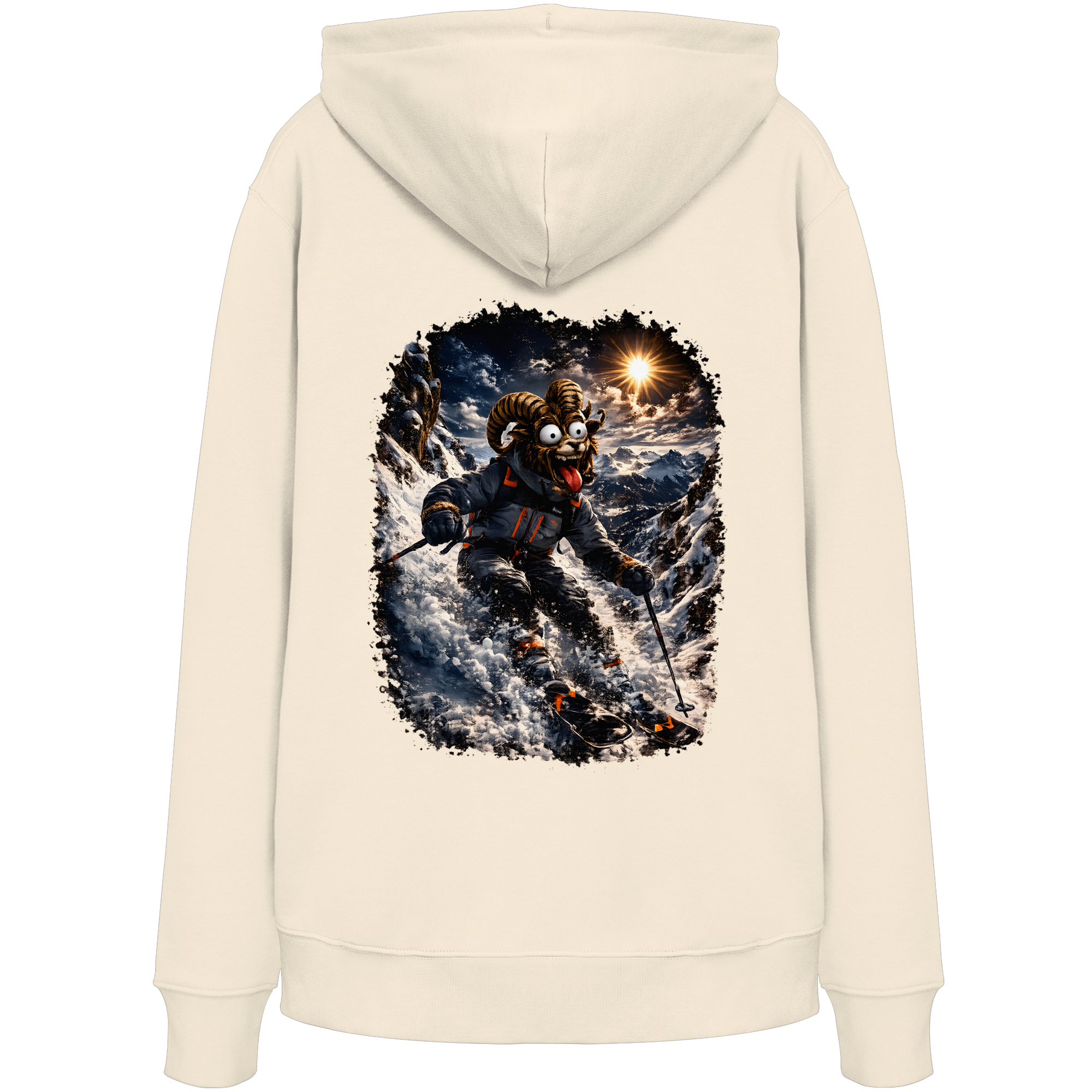 Tiefenblick Ski - Organic Hoodie