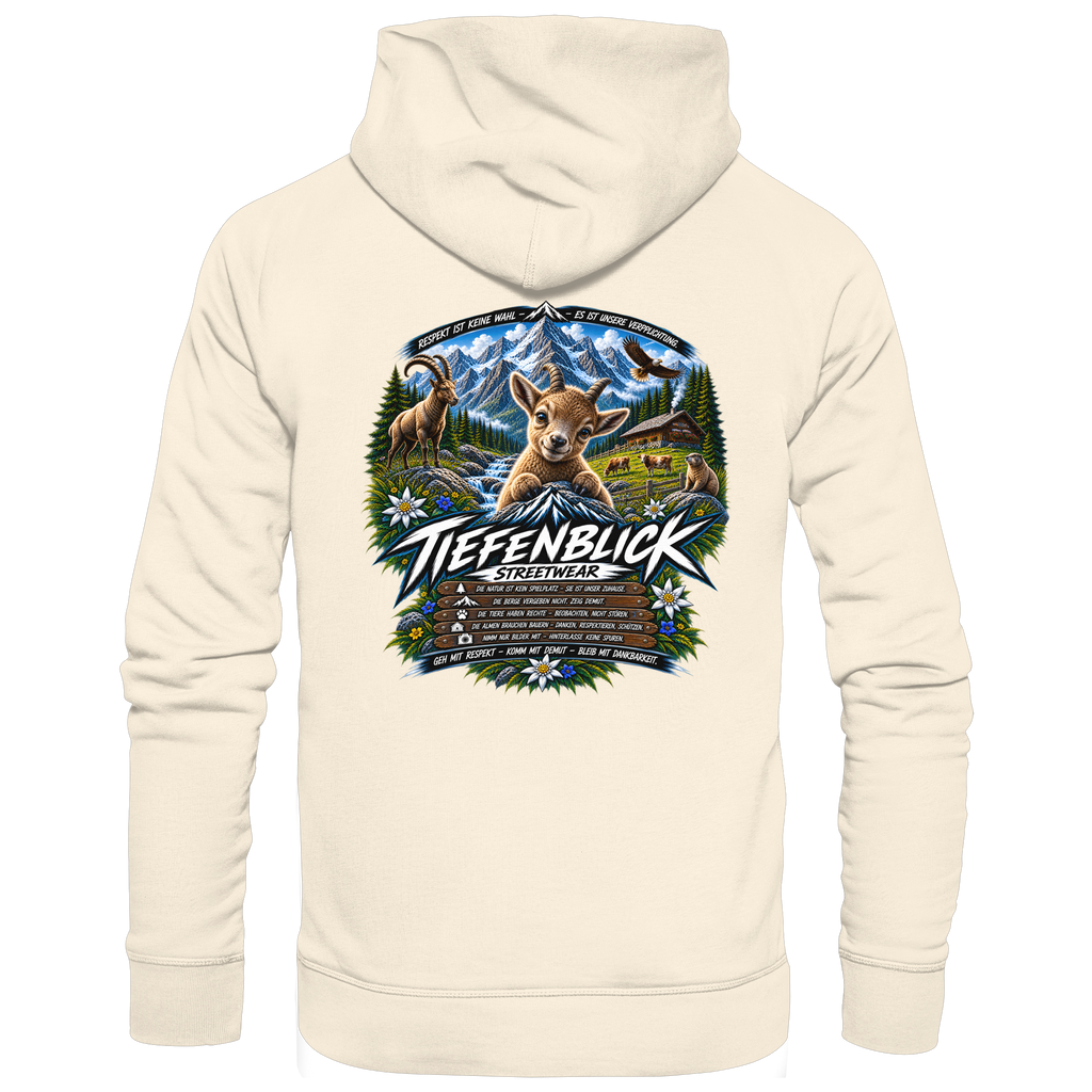 Tiefenblick Respekt Edition - Organic Hoodie