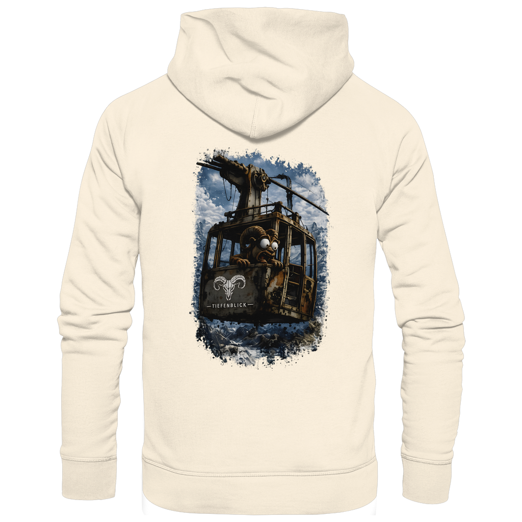 Tiefenblick Gondel Adrenalin Fun - Organic Hoodie