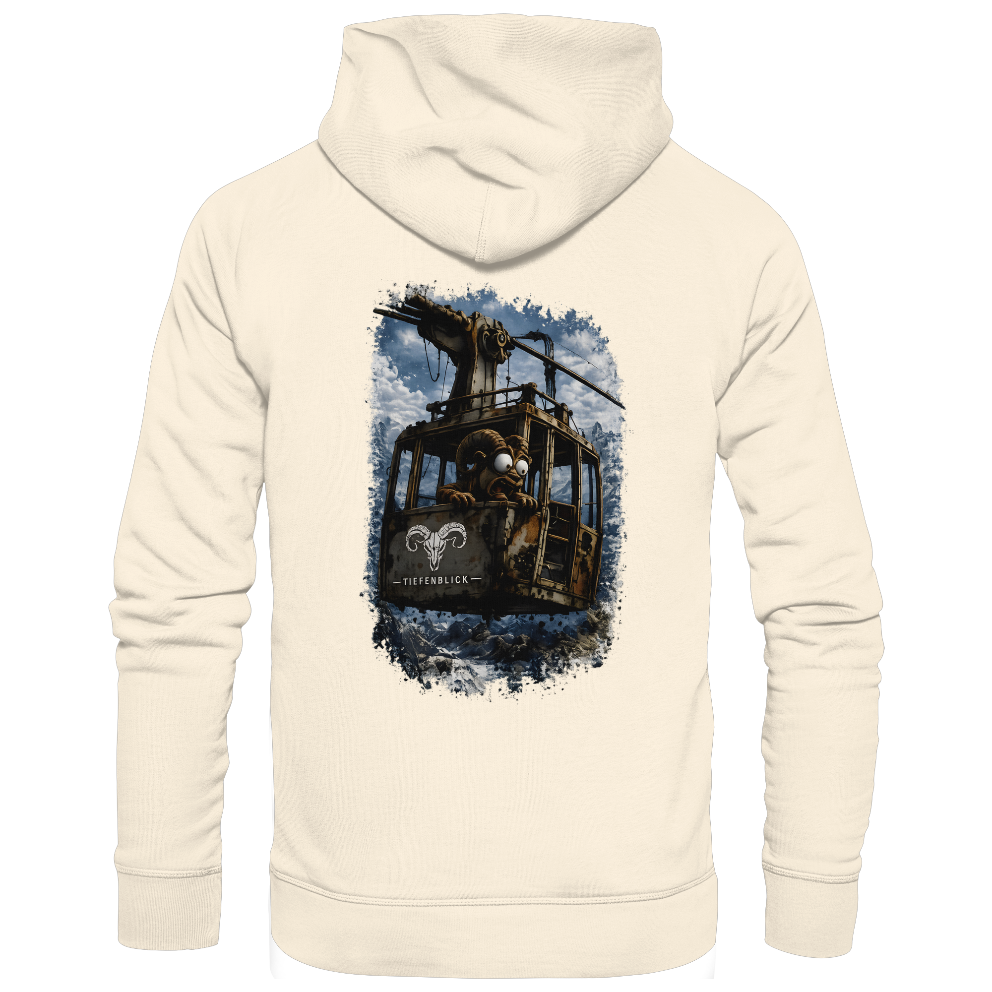 Tiefenblick Gondel Adrenalin Fun - Organic Hoodie