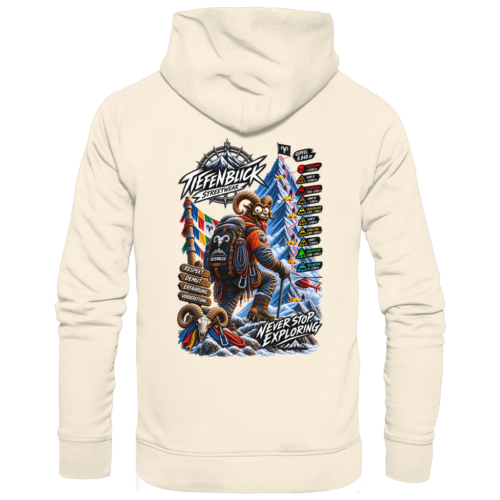 Tiefenblick Todeszone Fun - Organic Hoodie