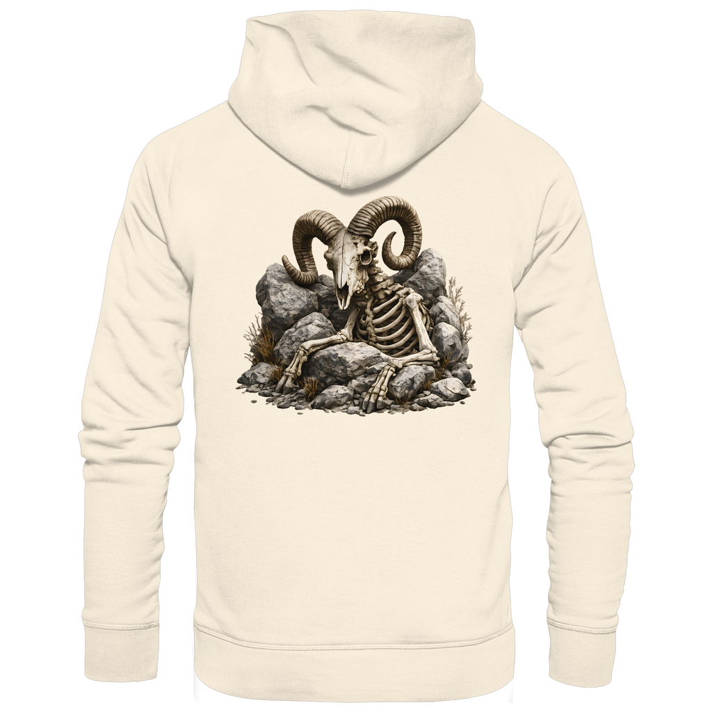 Tiefenblick Skelett Fun  - Organic Hoodie