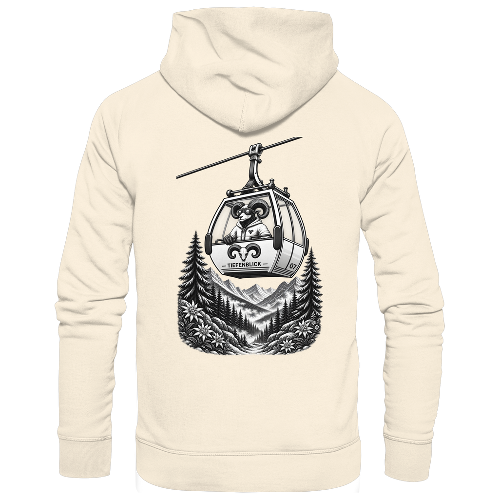 Tiefenblick Gondel Fun  - Organic Hoodie