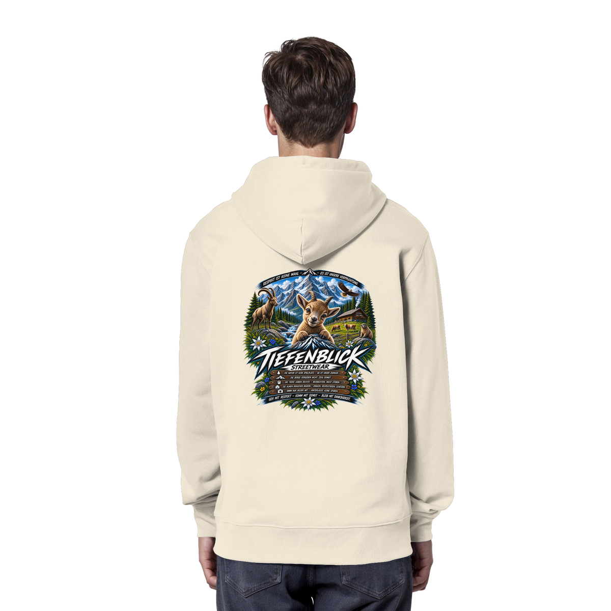 Tiefenblick Respekt Edition - Organic Hoodie
