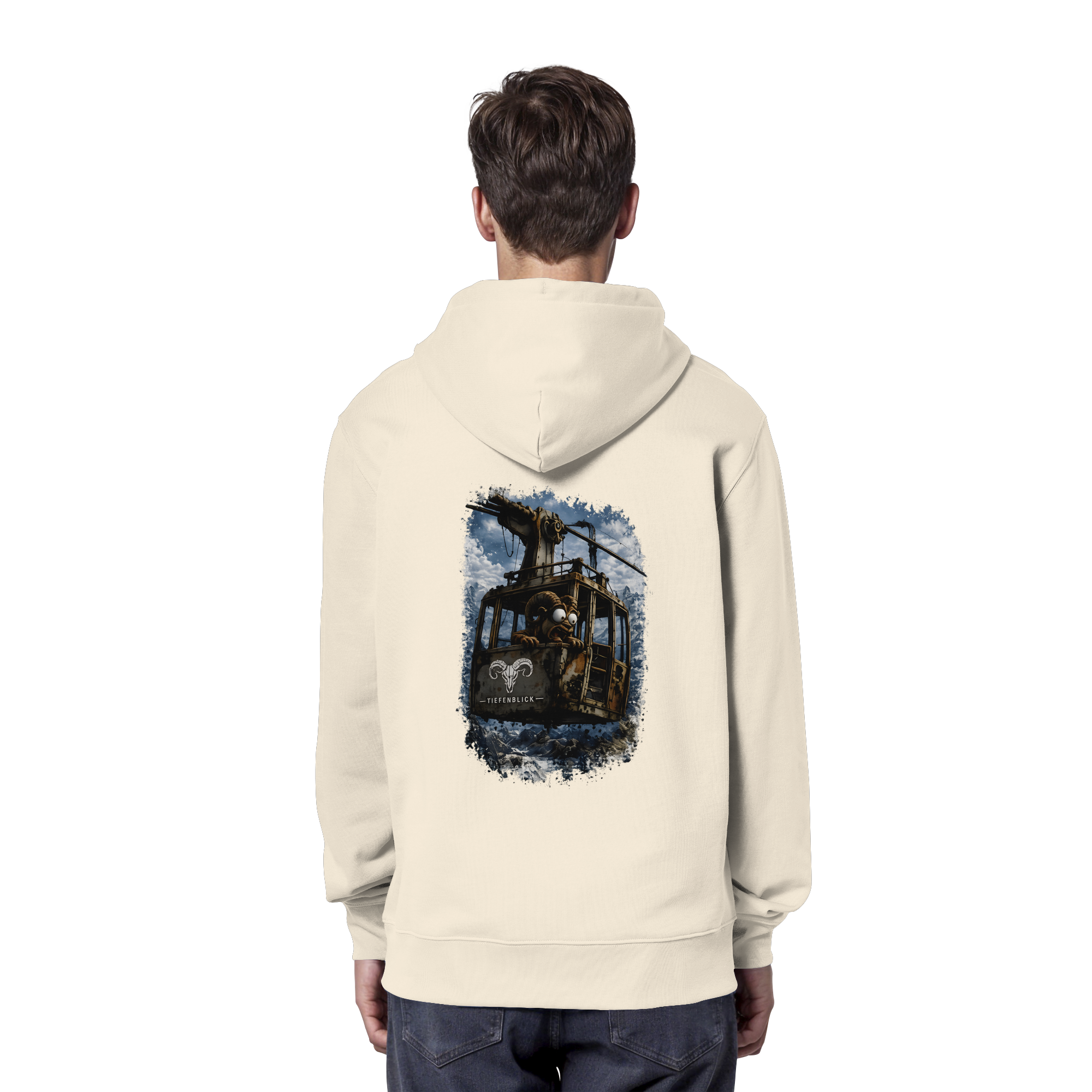 Tiefenblick Gondel Adrenalin Fun - Organic Hoodie