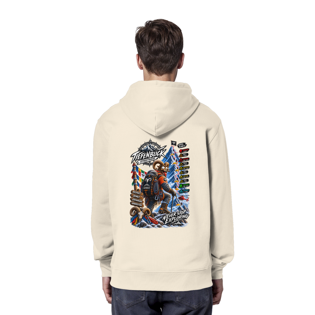 Tiefenblick Todeszone Fun - Organic Hoodie