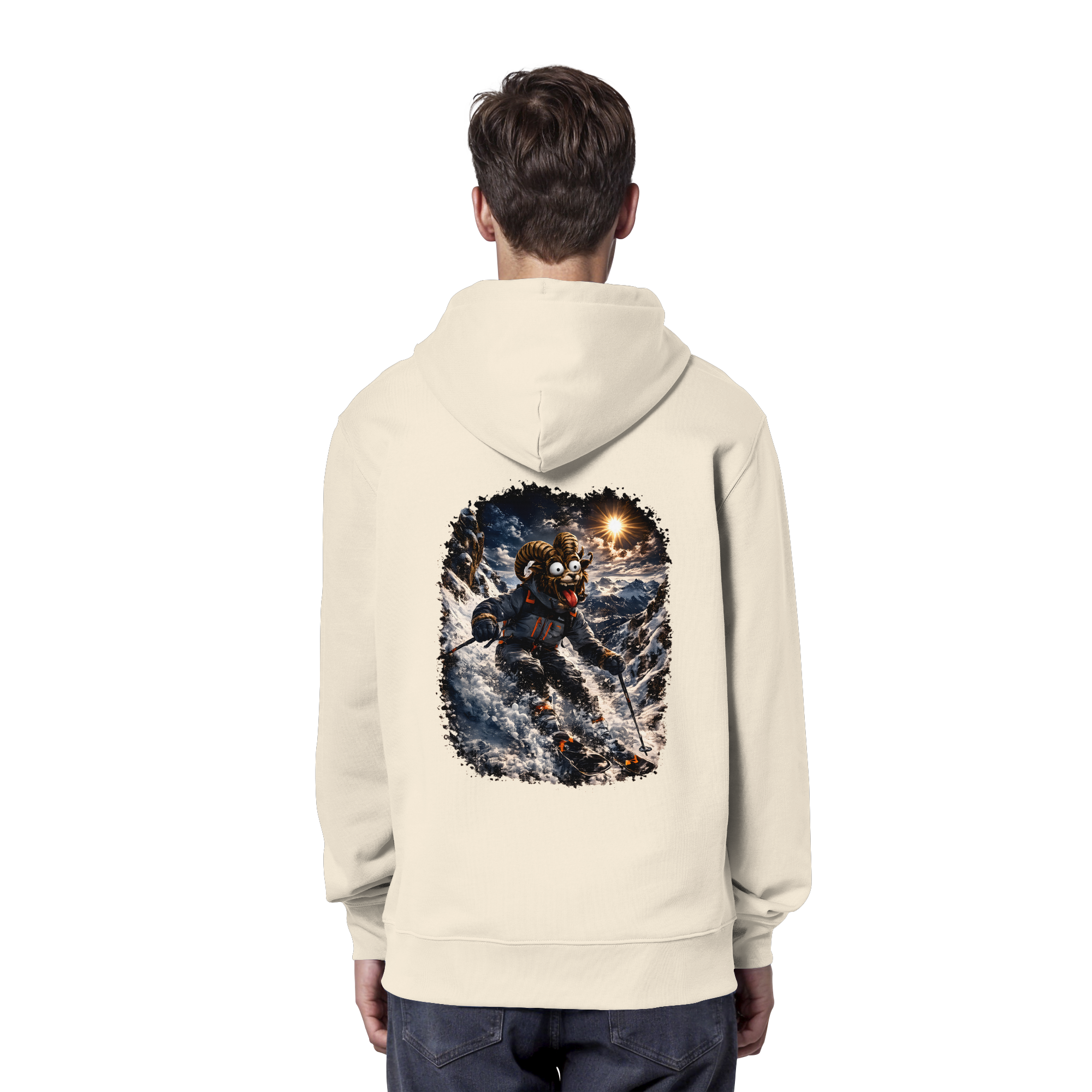 Tiefenblick Ski - Organic Hoodie