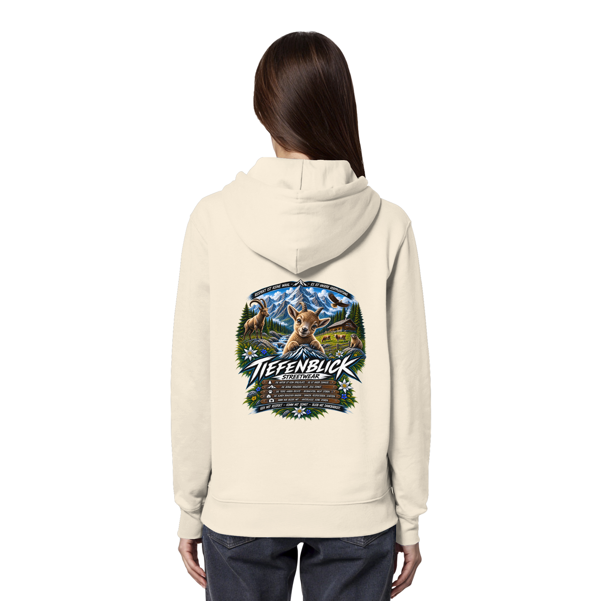 Tiefenblick Respekt Edition - Organic Hoodie