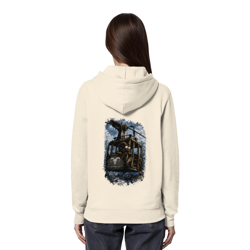 Tiefenblick Gondel Adrenalin Fun - Organic Hoodie