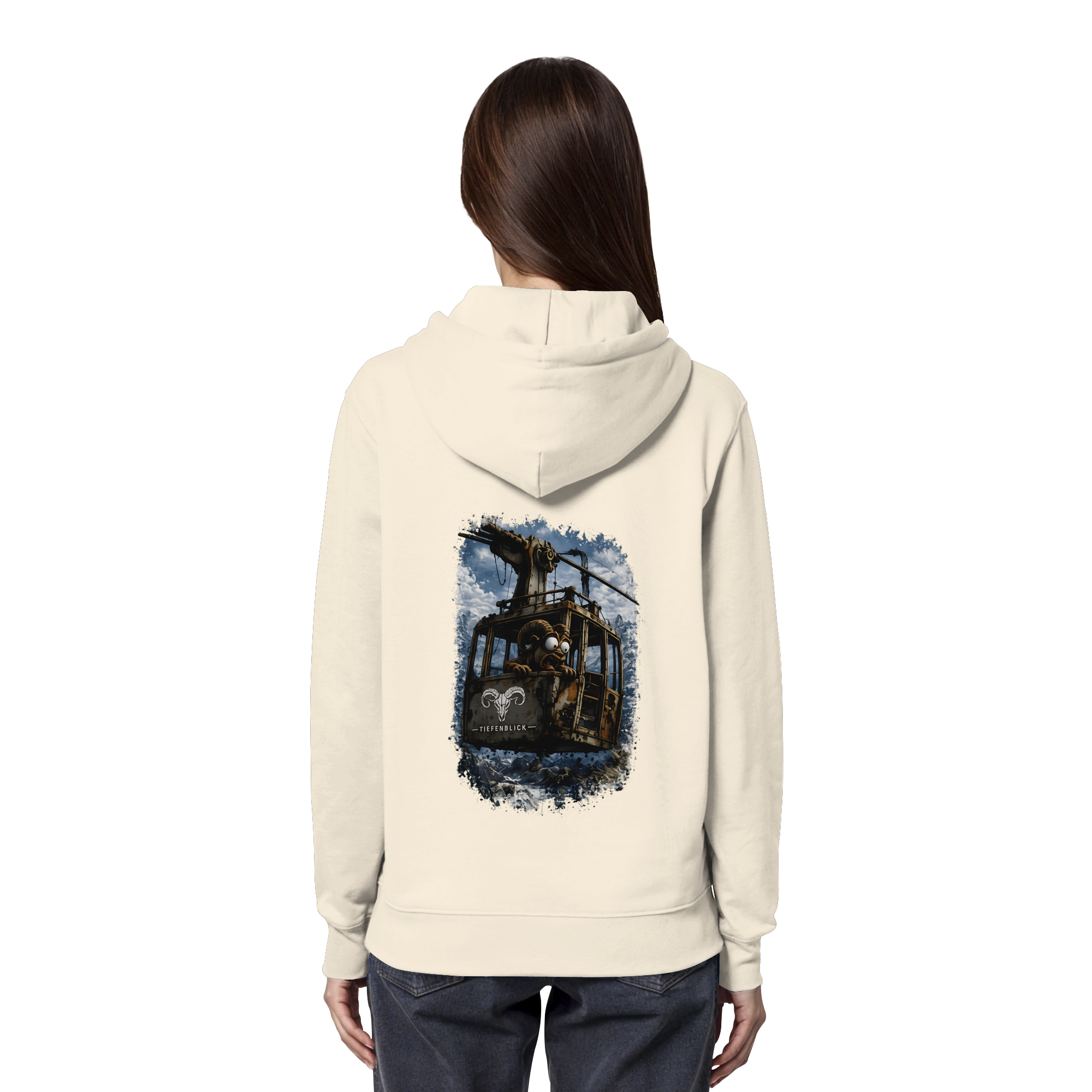 Tiefenblick Gondel Adrenalin Fun - Organic Hoodie