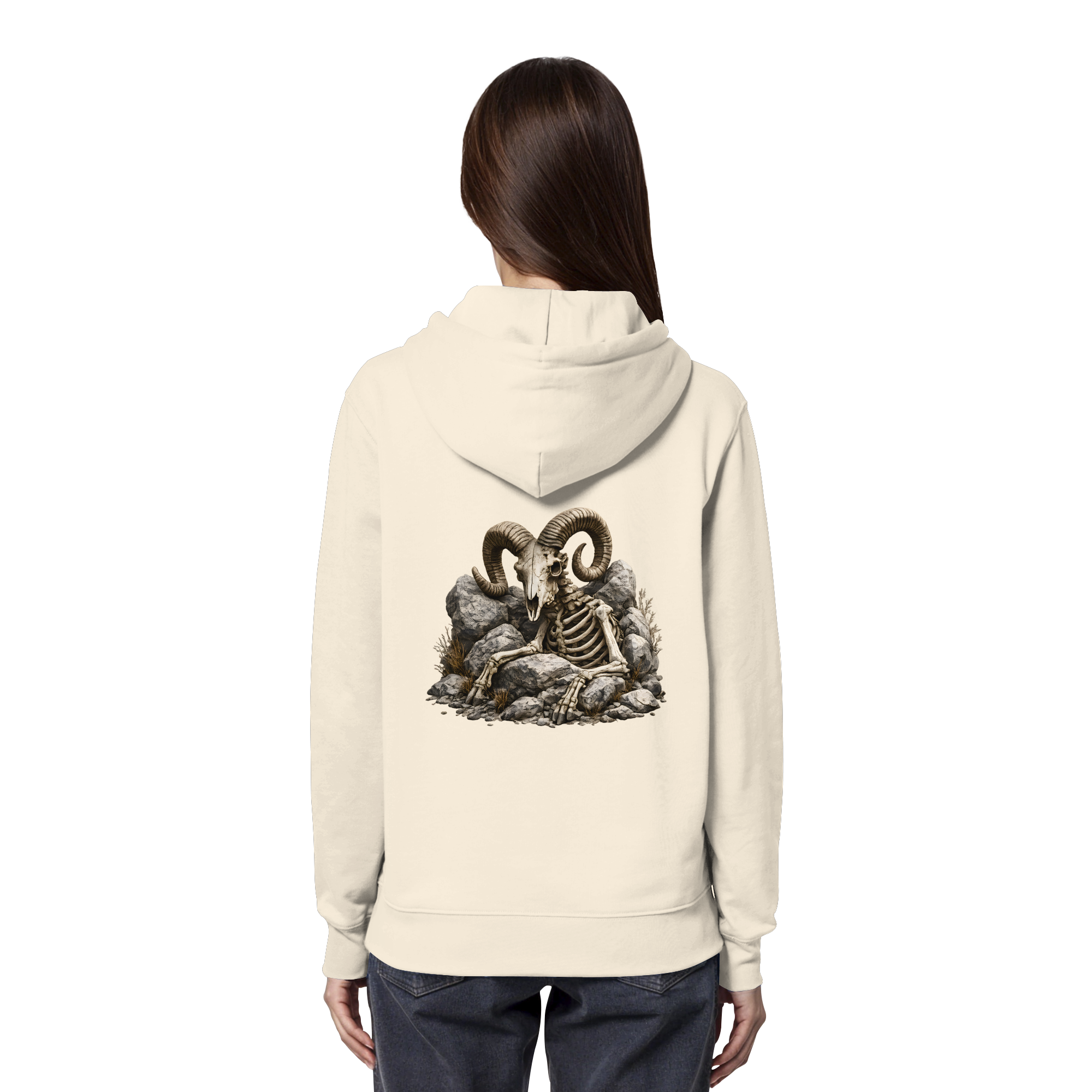 Tiefenblick Skelett Fun  - Organic Hoodie