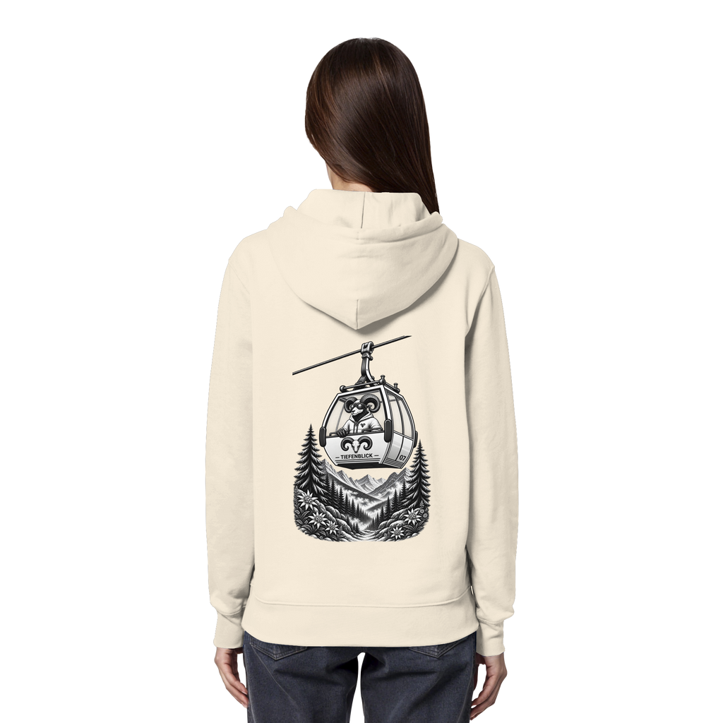 Tiefenblick Gondel Fun  - Organic Hoodie