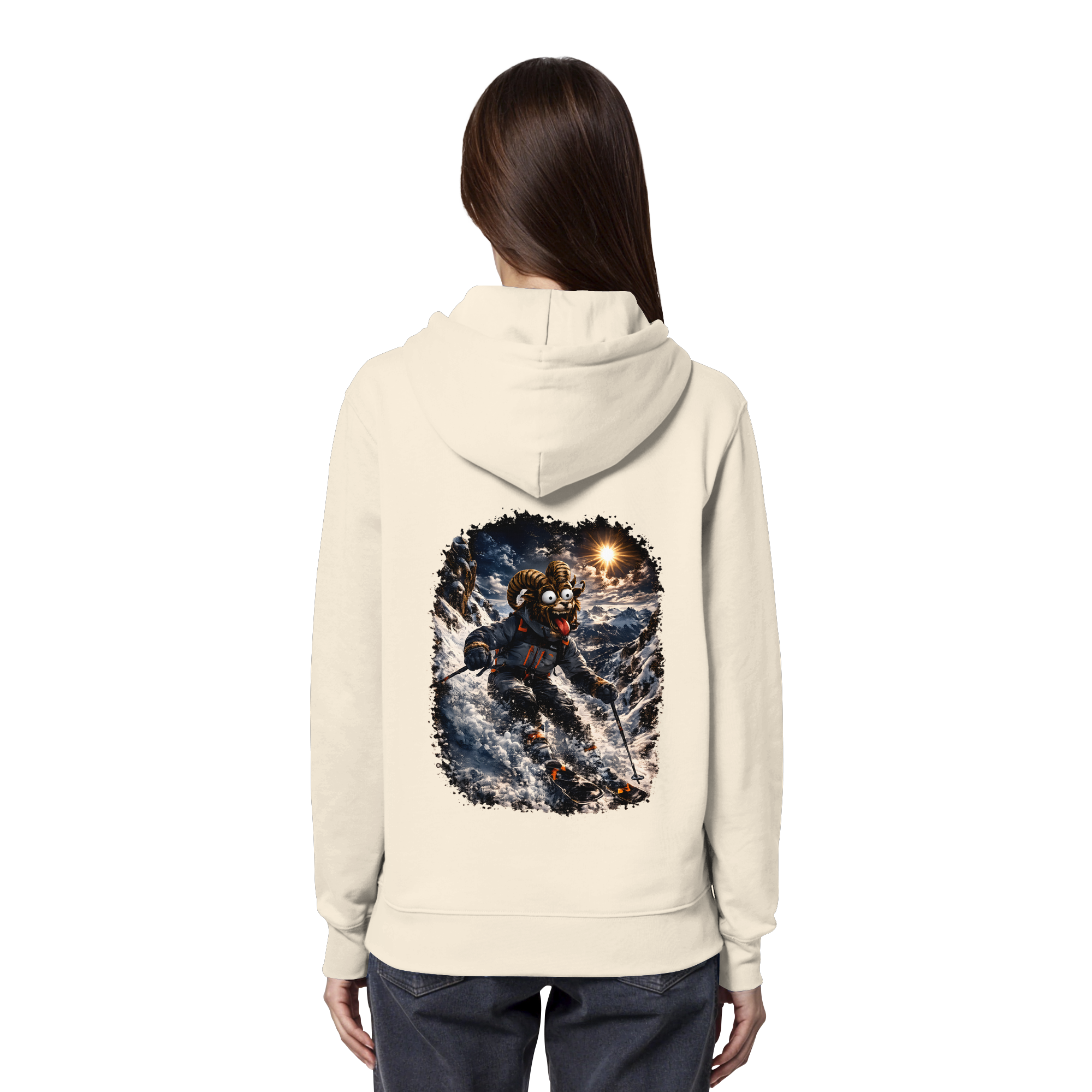 Tiefenblick Ski - Organic Hoodie