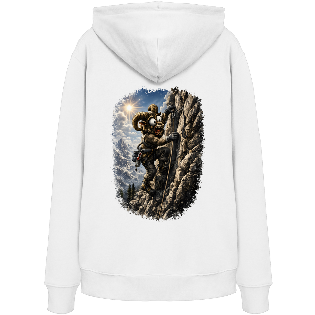 Tiefenblick T Shirt Klettern - Organic Hoodie