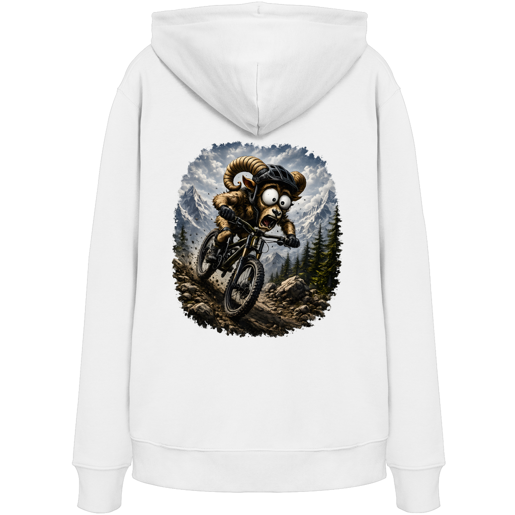 Tiefenblick Downhill - Organic Hoodie