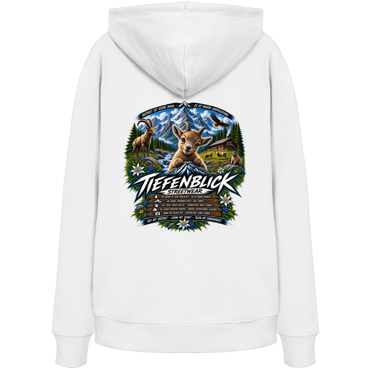 Tiefenblick Respekt Edition - Organic Hoodie