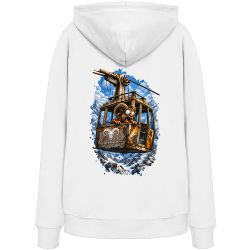 Tiefenblick Adrenalin Gondel Fun - Organic Hoodie