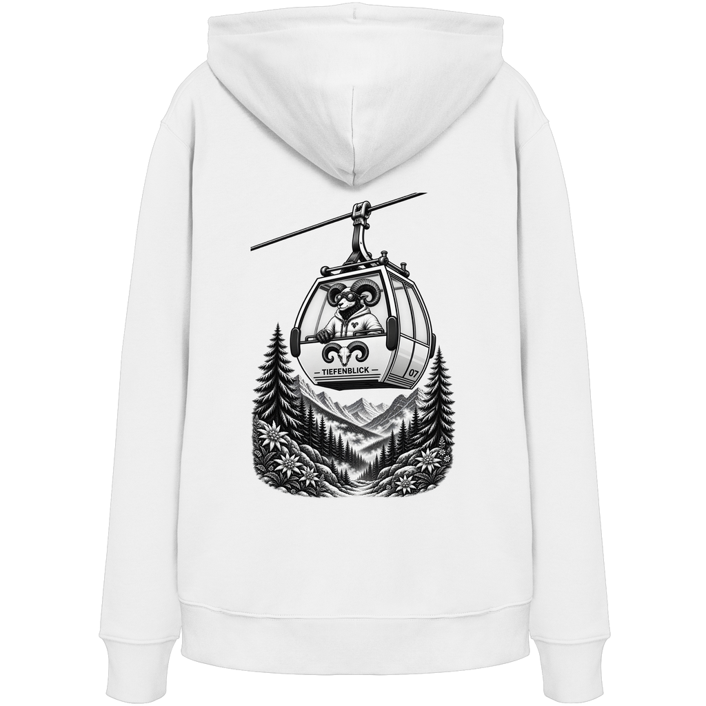 Tiefenblick Gondel Fun  - Organic Hoodie