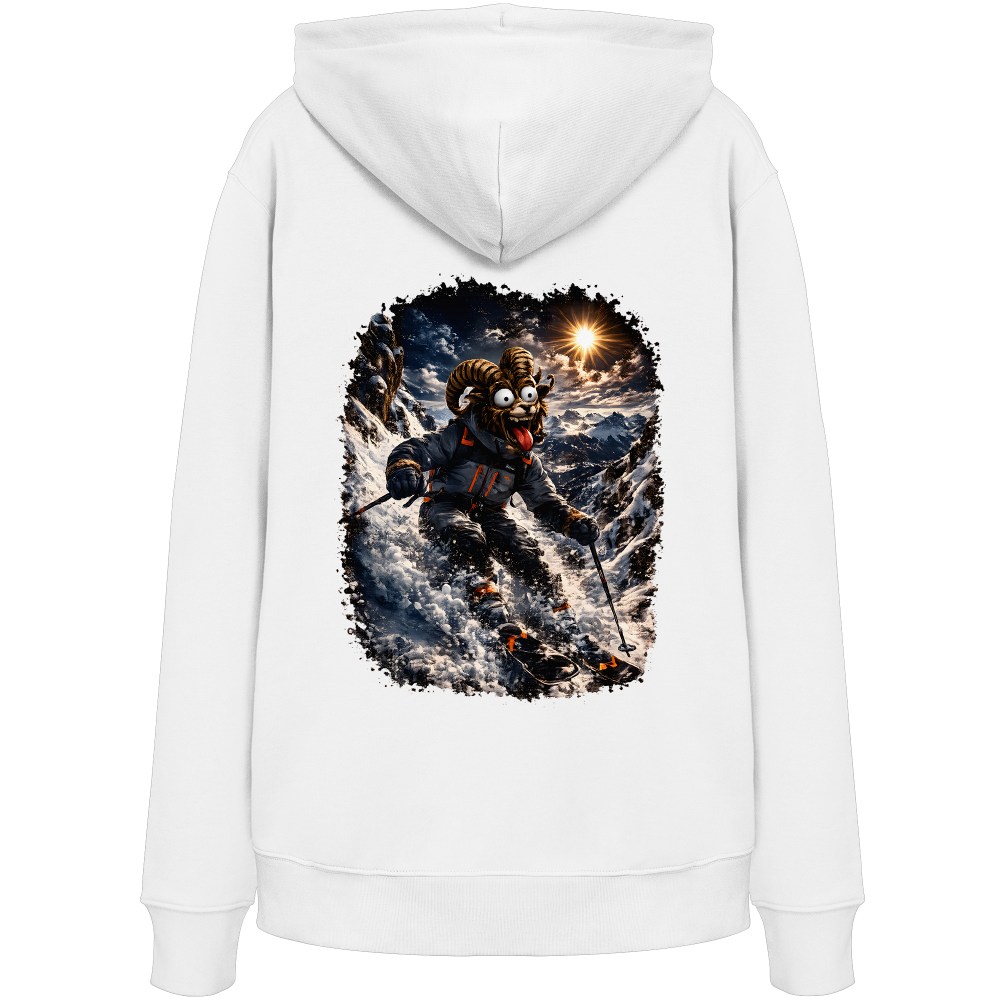 Tiefenblick Ski - Organic Hoodie