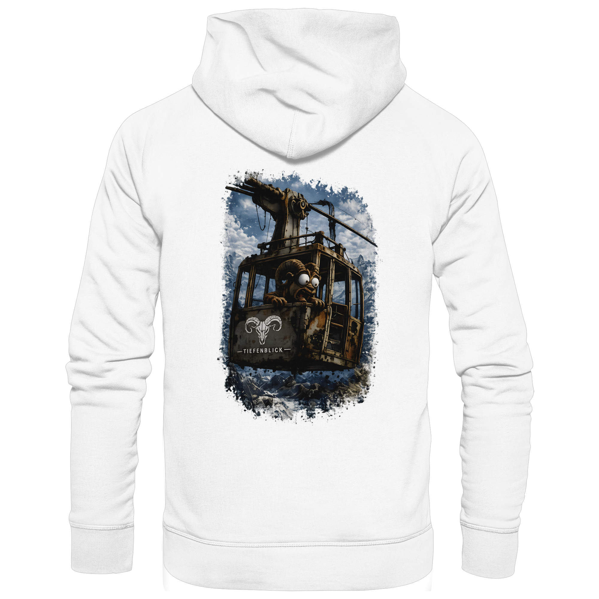 Tiefenblick Gondel Adrenalin Fun - Organic Hoodie