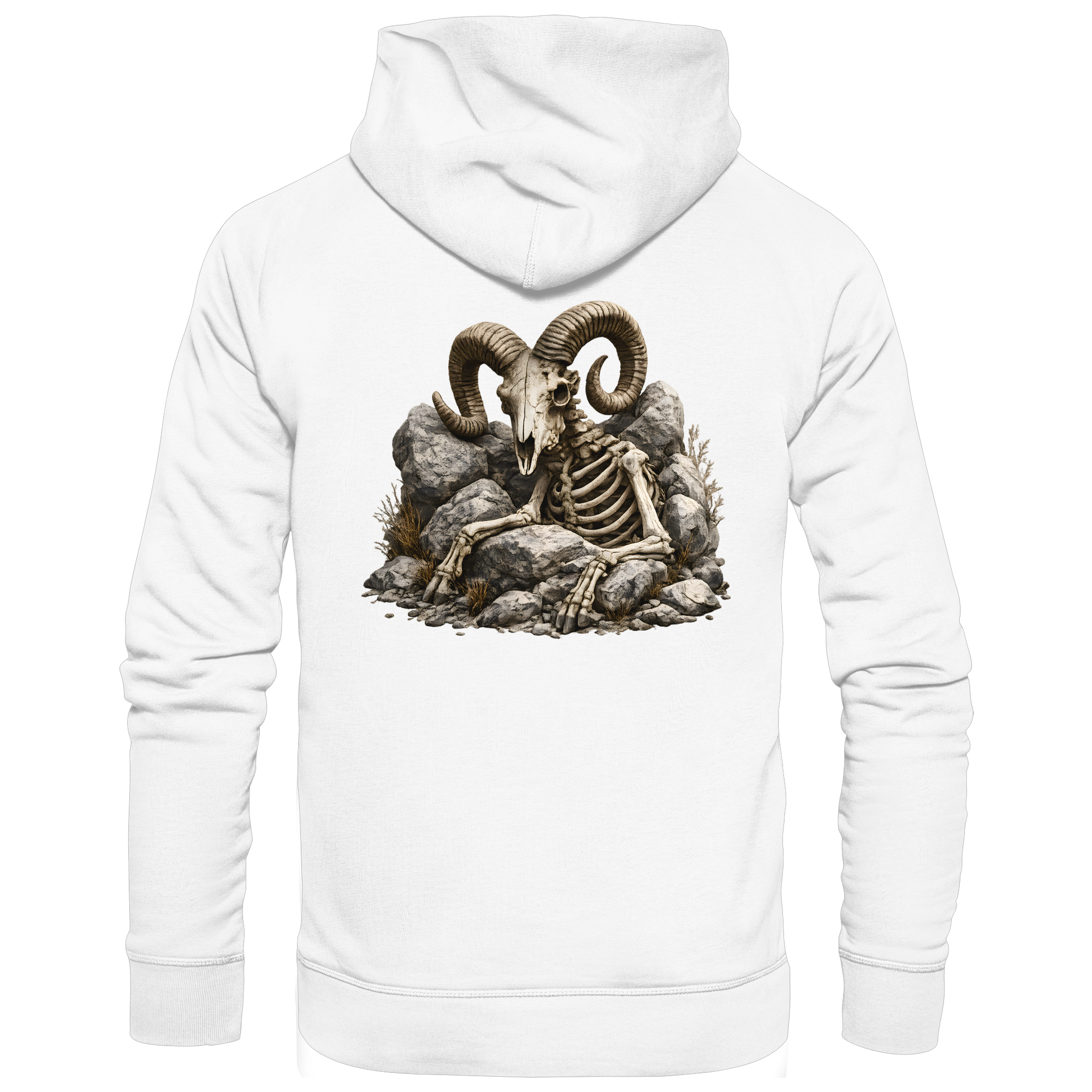 Tiefenblick Skelett Fun  - Organic Hoodie