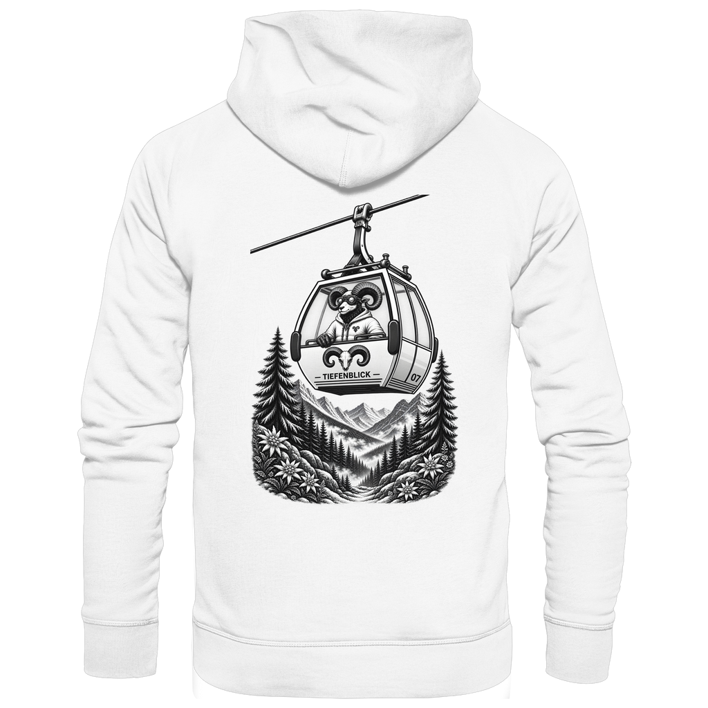 Tiefenblick Gondel Fun  - Organic Hoodie