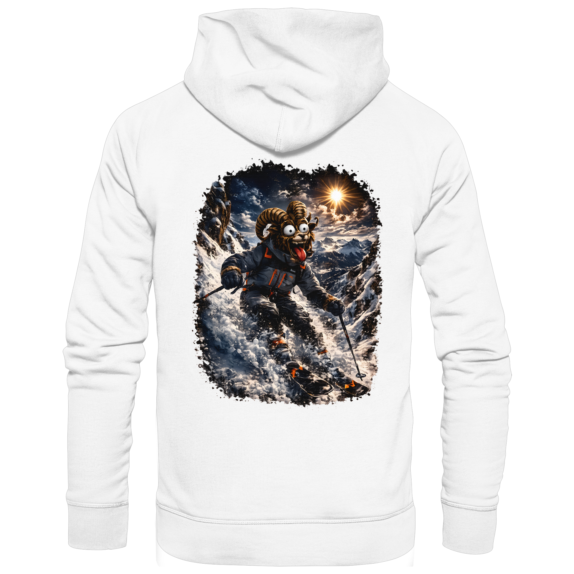 Tiefenblick Ski - Organic Hoodie