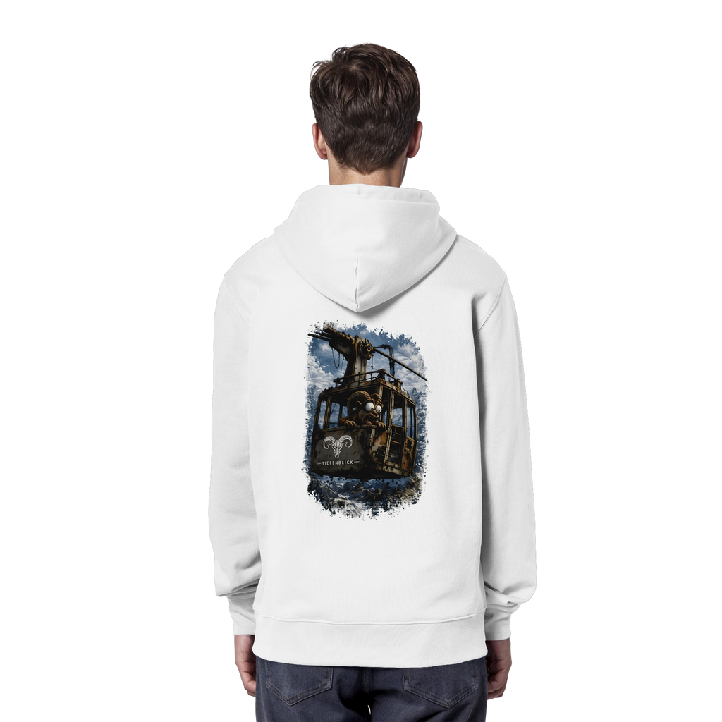 Tiefenblick Gondel Adrenalin Fun - Organic Hoodie