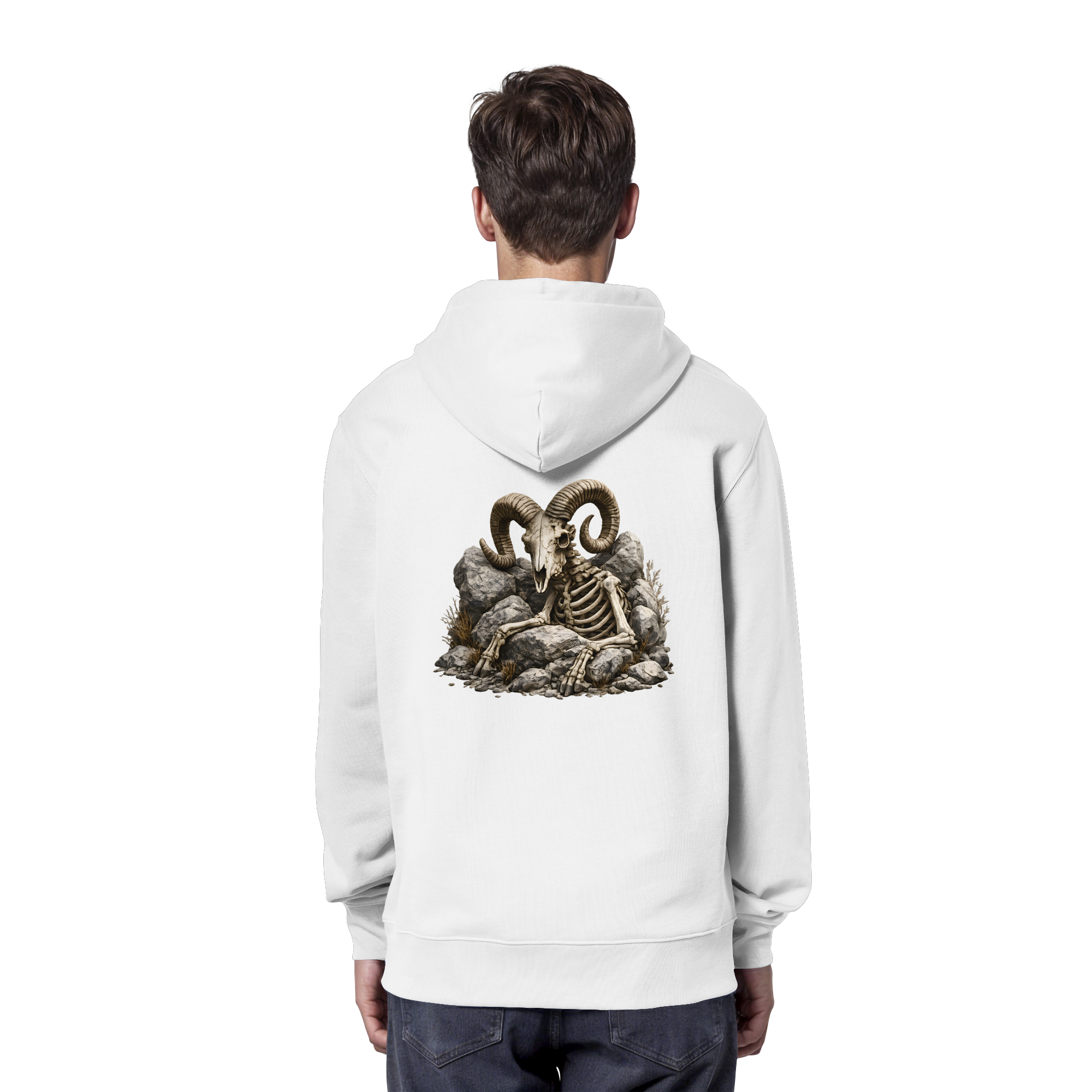 Tiefenblick Skelett Fun  - Organic Hoodie