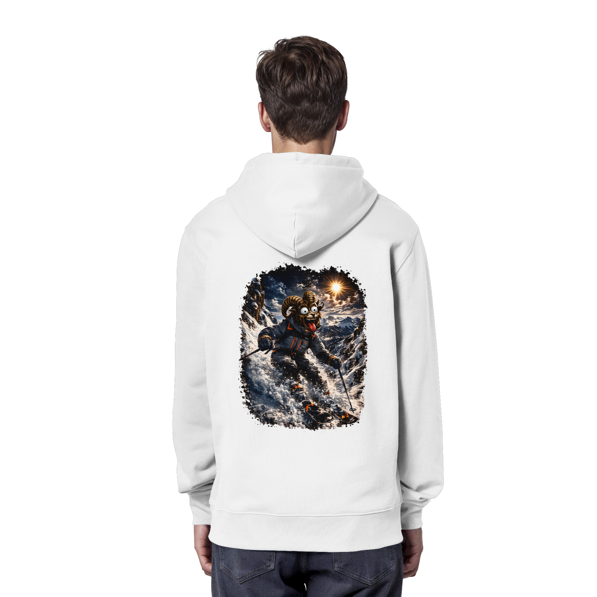 Tiefenblick Ski - Organic Hoodie