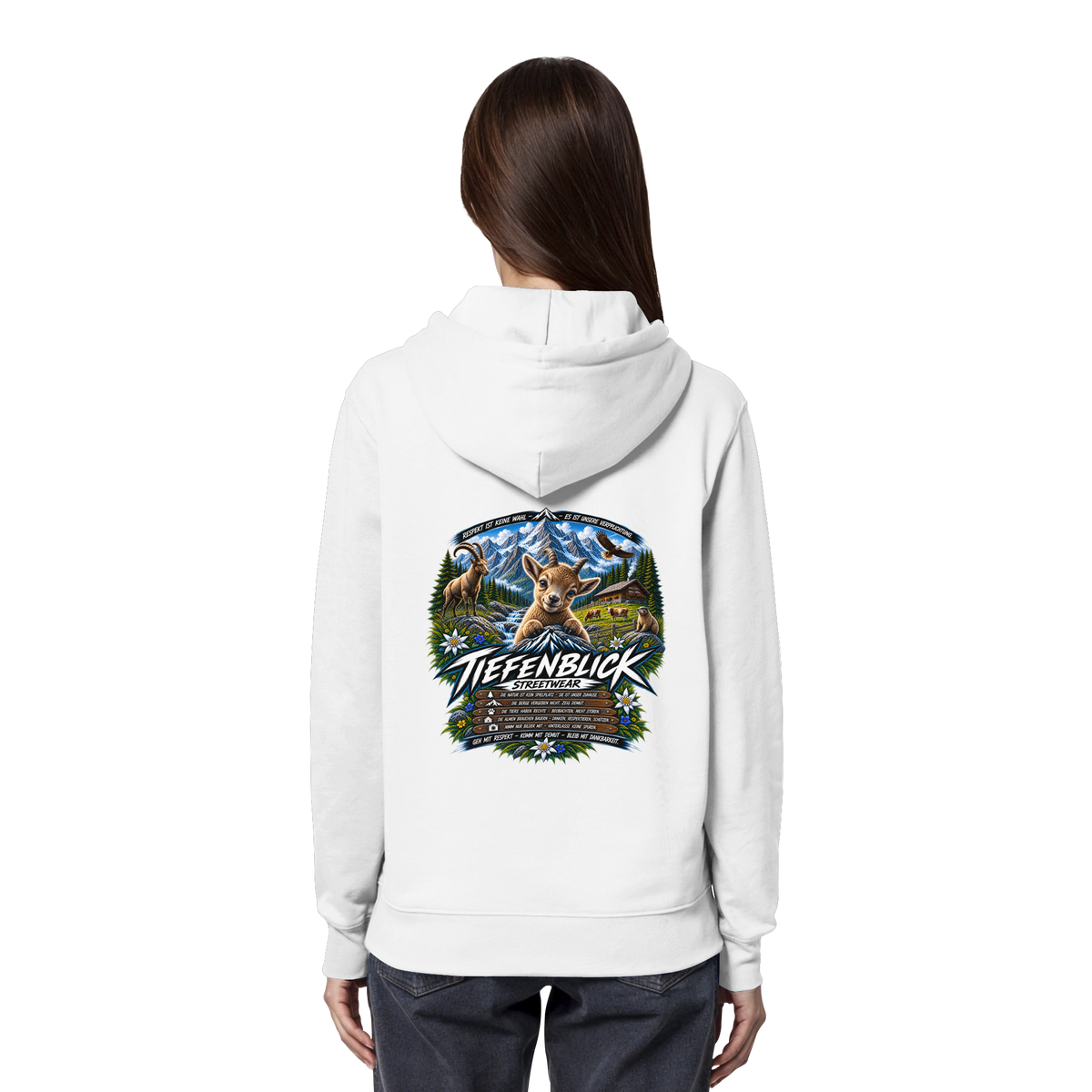Tiefenblick Respekt Edition - Organic Hoodie