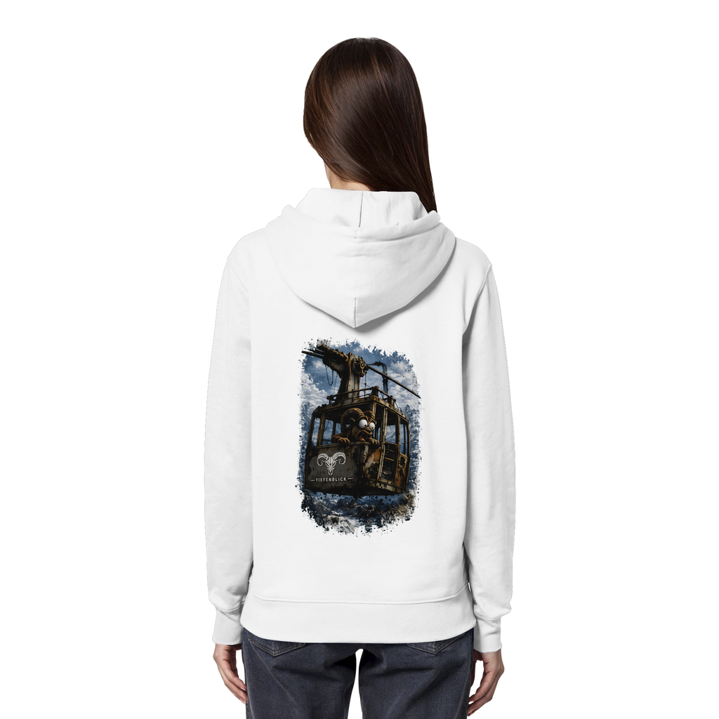 Tiefenblick Gondel Adrenalin Fun - Organic Hoodie
